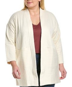 EILEEN FISHER Plus Long Jacket Women