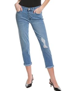 7 For All Mankind Josefina Light Indigo Feminine Boyfriend Jean Women