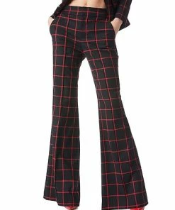 Alice + Olivia Dylan High-Waist Wide Leg Pant Women