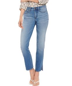 NYDJ Sheri Rivet Slits Slim Jean Women