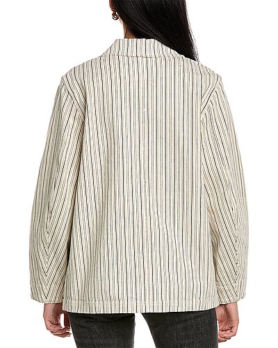 Striped Jacket Women Rebecca Taylor Striped Jacket Women -Anne Klein-shop 1411240945 RLLD 2
