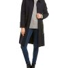 Cole Haan Slick Leather-Trim Wool-Blend Coat Women -Anne Klein-shop 1411245129 RLLD 1
