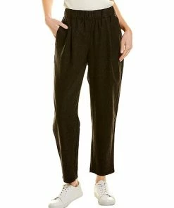 EILEEN FISHER Tapered Wool Ankle Pant Women