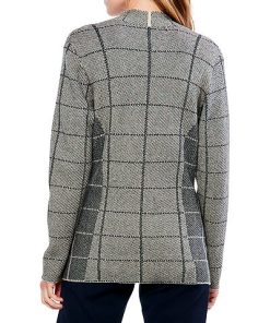 NIC+ZOE Placed Plaid Blazer Women -Anne Klein-shop 1411275235 RLLD 3