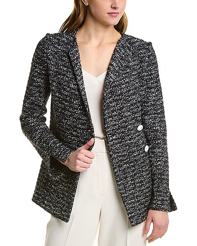 Tweed Wool-Blend Jacket Women St. John Tweed Wool-Blend Jacket Women -Anne Klein-shop 1411283300 RLLD 1