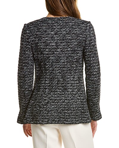 Tweed Wool-Blend Jacket Women St. John Tweed Wool-Blend Jacket Women -Anne Klein-shop 1411283300 RLLD 2