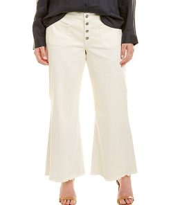 NYDJ Plus Patchie Major Ankle Flare Jean Women