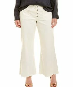 NYDJ Plus Patchie Major Ankle Flare Jean Women