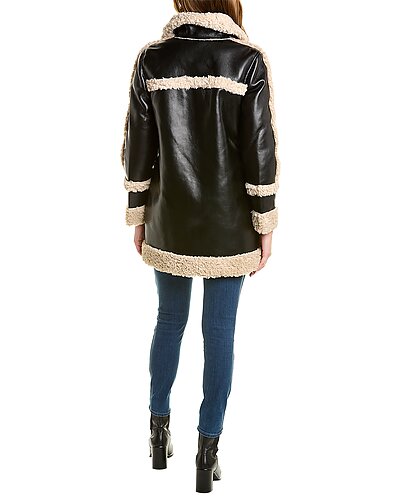 Sherpa Coat Women Badgley Mischka Sherpa Coat Women -Anne Klein-shop 1411298299 RLLD 2