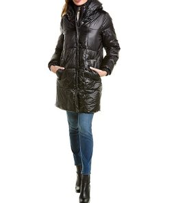 Badgley Mischka Quilted Puffer Coat Women -Anne Klein-shop 1411298325 RLLD 3
