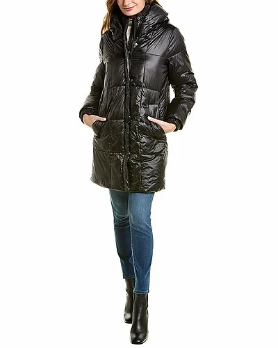 Badgley Mischka Quilted Puffer Coat Women - Image 3