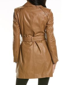 Badgley Mischka Rose Anne Leather Coat Women -Anne Klein-shop 1411298331 RLLD 2