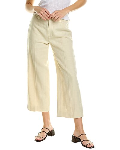 Cropped Causal Linen-Blend Twill Pant Women Vince Cropped Causal Linen-Blend Twill Pant Women -Anne Klein-shop 1411298598 RLLD 1