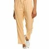 Monrow Linen-Blend Pant Women