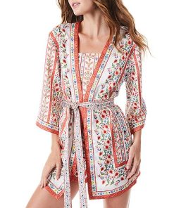 Alice + Olivia Domino Reversible Mini Kimono Women