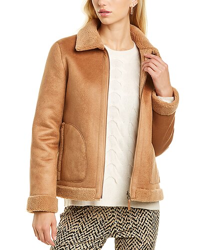 Solid Johnson Coat Women J.McLaughlin Solid Johnson Coat Women -Anne Klein-shop 1411329059 RLLD 1