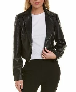 Walter Baker Aaron Leather Blazer Women