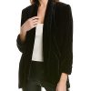 Traffic People Velvet Boyfriend Jacket Women
