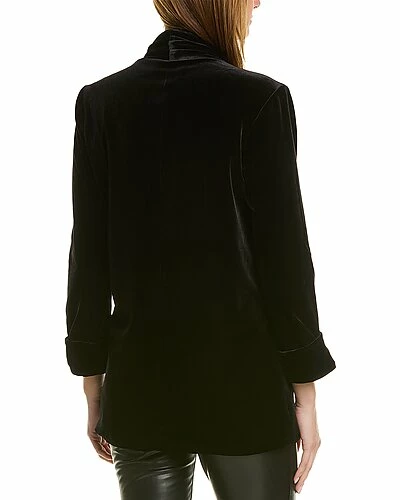 Traffic People Velvet Boyfriend Jacket Women - Image 2