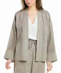 Lafayette 148 New York Shiloh Linen Jacket Women