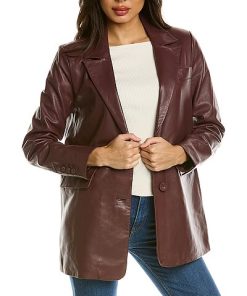 Walter Baker Kiki Leather Blazer Women