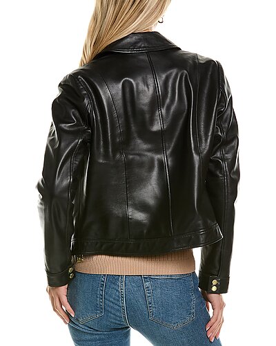 Leather Jacket Women Cole Haan Leather Jacket Women -Anne Klein-shop 1411366018 RLLD 2