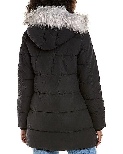 Microfiber Puffer Coat Women Nautica Microfiber Puffer Coat Women -Anne Klein-shop 1411377115 RLLD 2