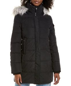 Nautica Microfiber Puffer Coat Women 4 Nautica Microfiber Puffer Coat Women -Anne Klein-shop 1411377115 RLLD 3