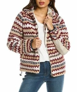 Rag & Bone Fair Isle Sherpa Hoodie Women