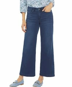 NYDJ Teresa Wide Leg Ankle Jean Women