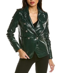 Walter Baker Marley Leather Blazer Women