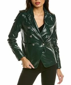 Walter Baker Marley Leather Blazer Women