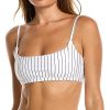 WeWoreWhat Pinstripe Cami Bra Top Women -Anne Klein-shop 1411402567 RLLD 1