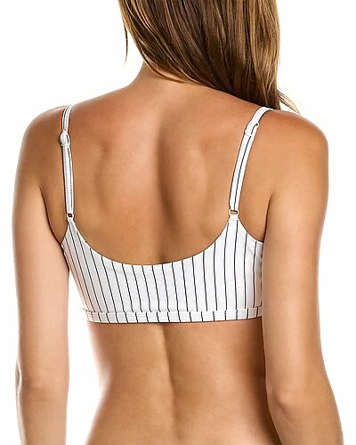 WeWoreWhat Pinstripe Cami Bra Top Women - Image 2