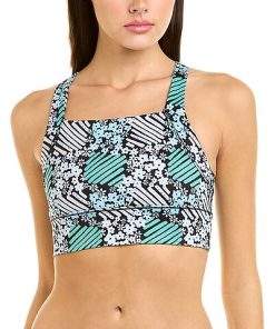 FREE PEOPLE In Your Corner Print Bra Women