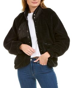 Lea & Viola Teddy Bomber Jacket Women