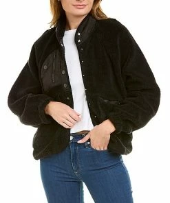 Lea & Viola Teddy Bomber Jacket Women