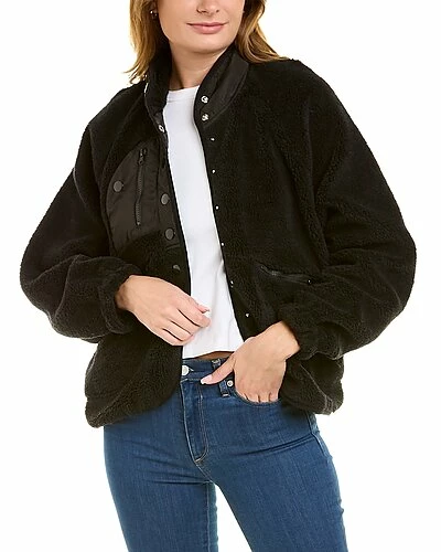 Lea & Viola Teddy Bomber Jacket Women