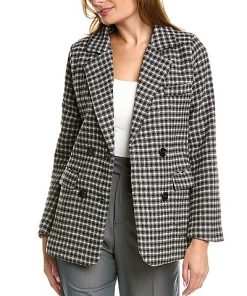 Avantlook Plaid Coat Women