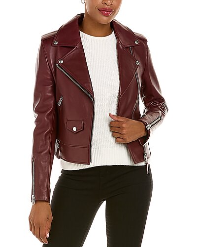 Baya-R Leather Moto Jacket Women Mackage Baya-R Leather Moto Jacket Women -Anne Klein-shop 1411417770 RLLD 1