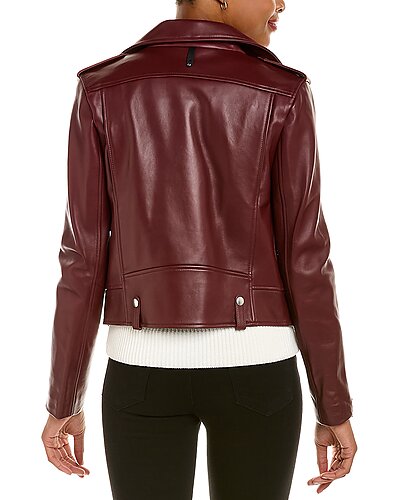 Baya-R Leather Moto Jacket Women Mackage Baya-R Leather Moto Jacket Women -Anne Klein-shop 1411417770 RLLD 2