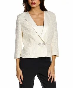 St. John Dressy Wool-Blend Jacket Women