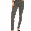 7 For All Mankind Gwenevere Steel Grey High-Rise Straight Jean Women