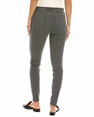 7 For All Mankind Gwenevere Steel Grey High-Rise Straight Jean Women - Image 3