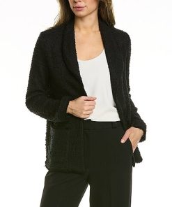 Max Studio Tweed Drape Jacket Women