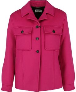 Saint Laurent Wool & Cashmere-Blend Jacket Women