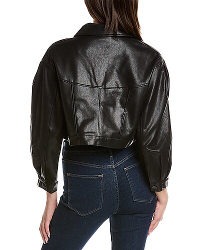 Snap Cropped Jacket Women Avantlook Snap Cropped Jacket Women -Anne Klein-shop 1411451416 RLLD 2