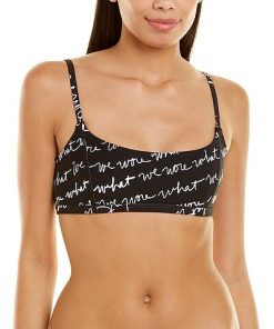WeWoreWhat Logo Scribble Cami Bra Top Women