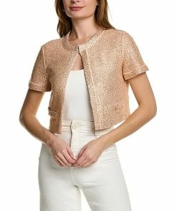 St. John Micro Sequin Jacket Women