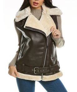 Walter Baker Donna Leather Vest Women 4 Walter Baker Donna Leather Vest Women -Anne Klein-shop 1411456120 RLLD 3